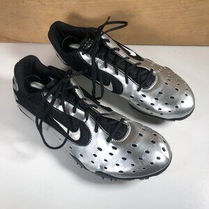 Nike Zoom Rival Bowerman Series Mens Size 10 Track Shoes 311894-011 Blk/Silver